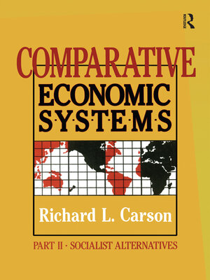 cover image of Comparative Economic Systems
